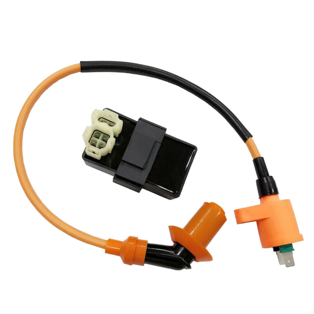 Racing Performance Ignition Coil 6 pin CDI Box 50cc 125cc 150cc Engine Moped