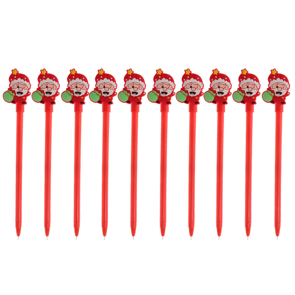 Creative Cartoon Christmas Series Gel Pen Christmas Gift Stationery Supply A