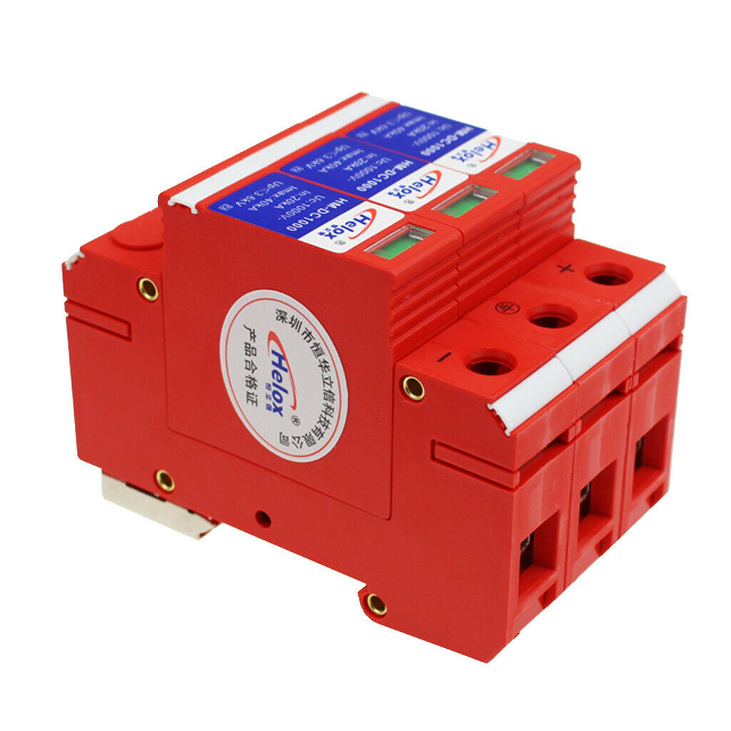 Solar Power Supply Surge Protector, SPD  Arrester For Solar Systems