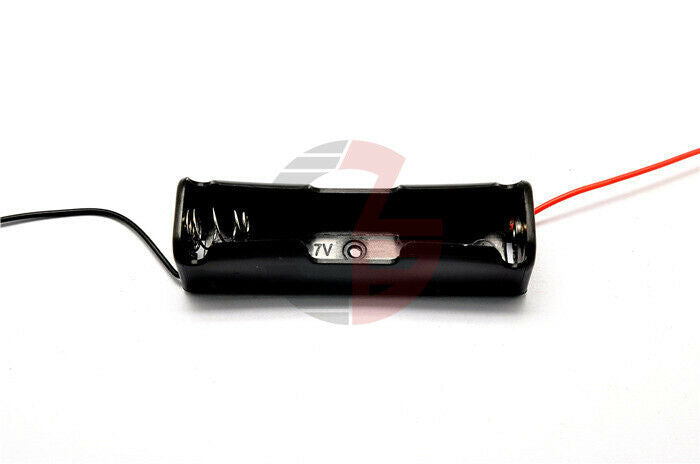 5PCS 18650 Plastic Battery Storage Case Box Holder With Wire Cables For Battery