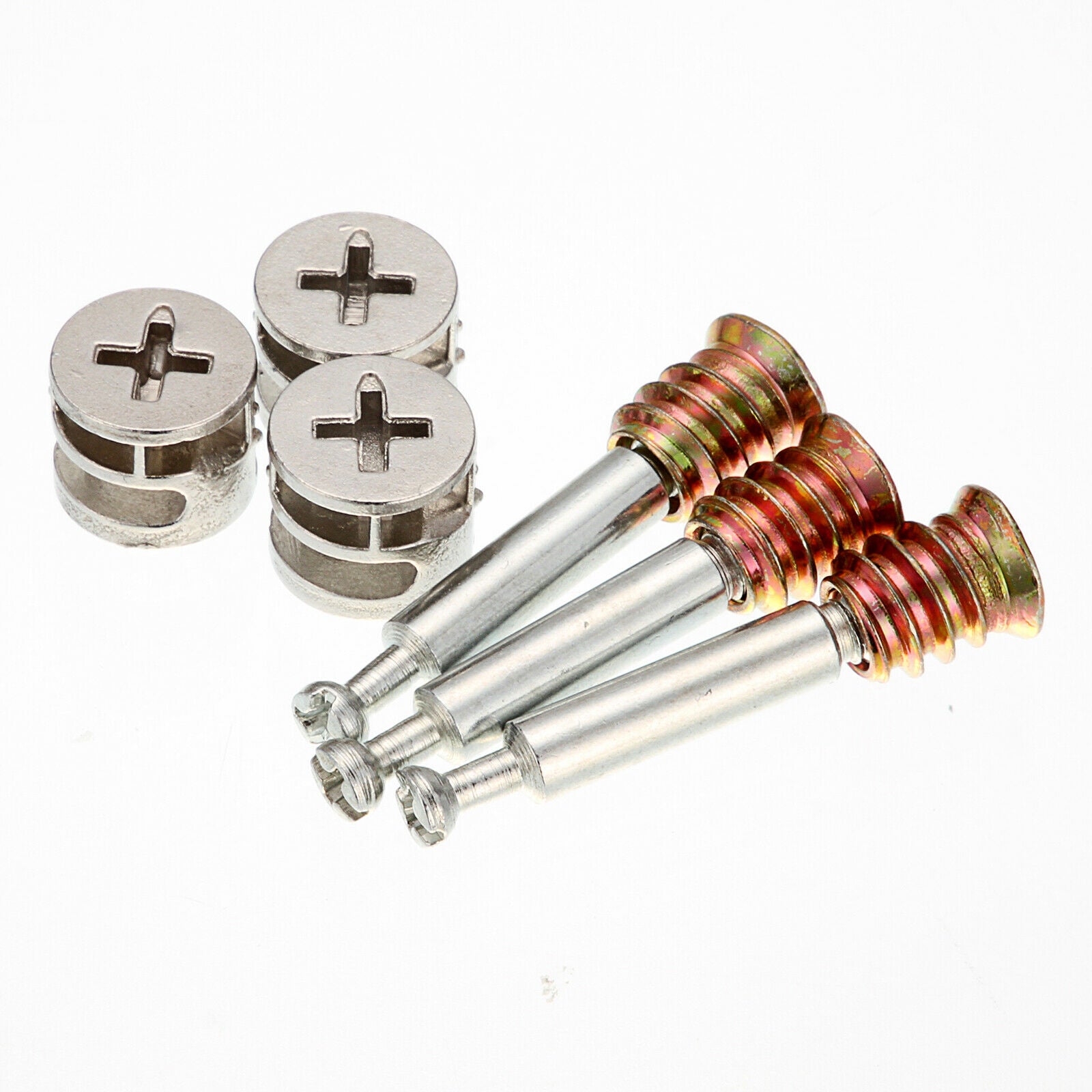 Pro 20 Pcs M6 Cage Nuts and Bolts Screws Steel Cabinet Furniture Cabinet Screw