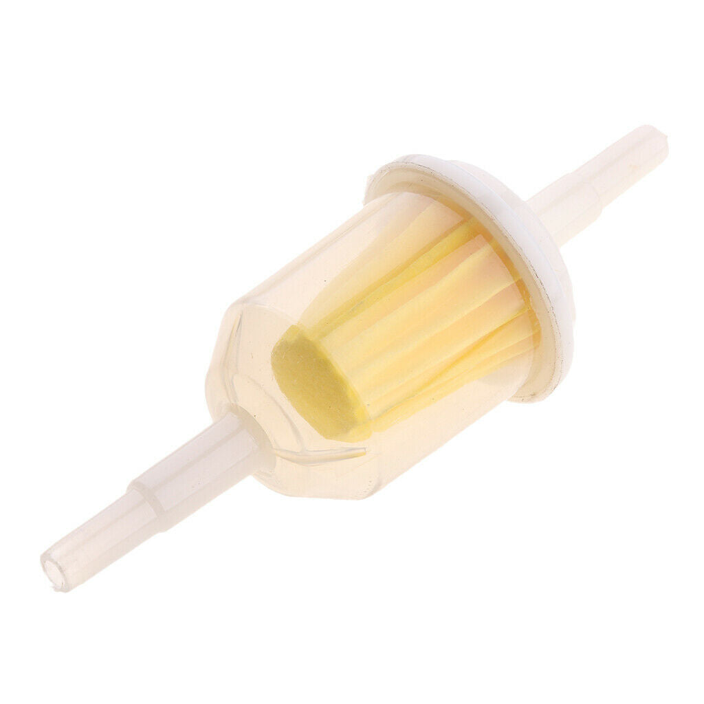 Universal Petrol Inline Fuel Filter LARGE Car Part Fit 7-8mm Pipes