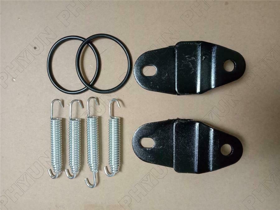Exhaust Muffler Stays Springs O-Rings kit For Yamaha Banshee 350 YFZ350 1987-06
