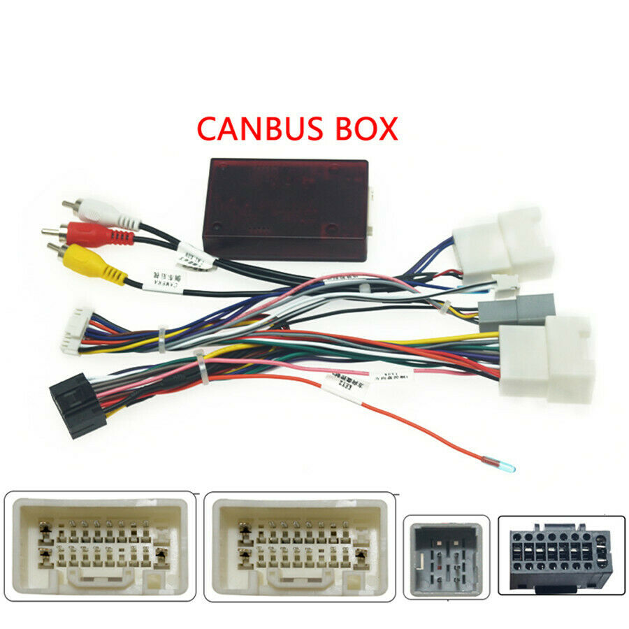 16 Pin Car Wire Harness Cable + Canbus For Mitsubishi Outlander Pajero 2014-2016