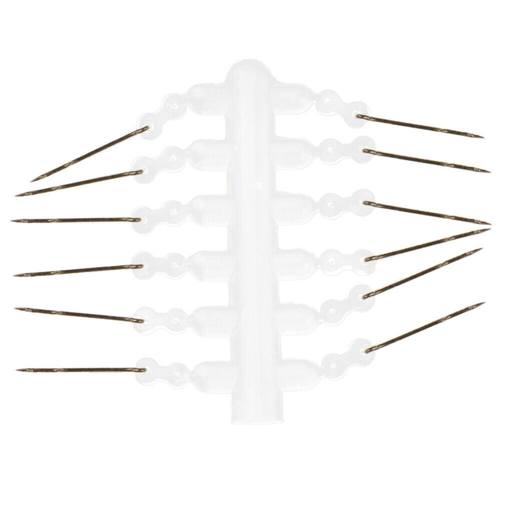 24x Bait Spikes with Silicone Round Ring Terminal Rig for Carp Rigs Hooks