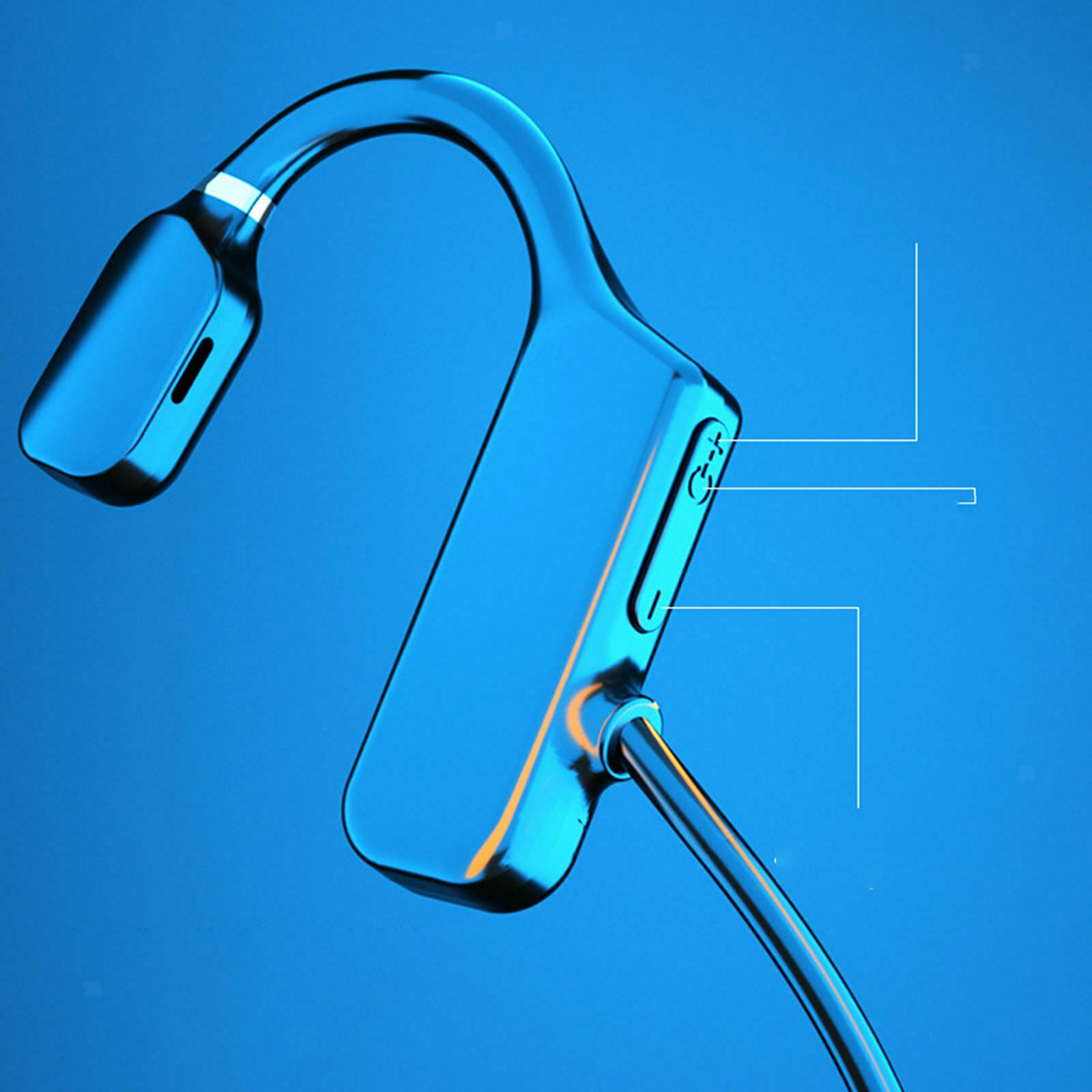 Open Ear Bluetooth Earbuds Bone Conduction Sport Earphones for Fitness