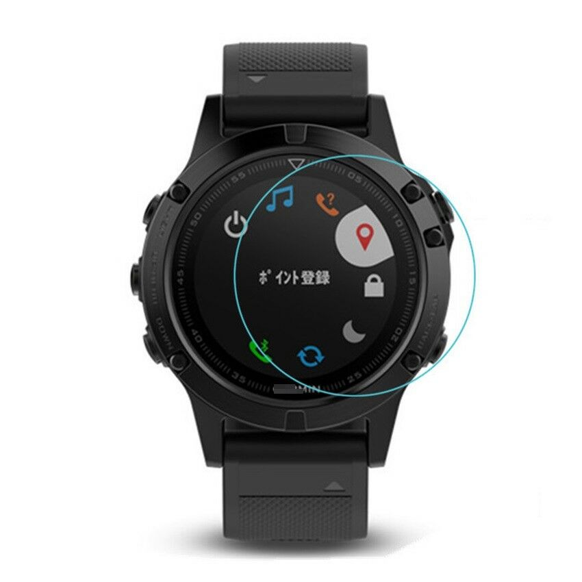 2X Lots Tempered Glass Film Screen Protector Protective for Garmin Fenix 5