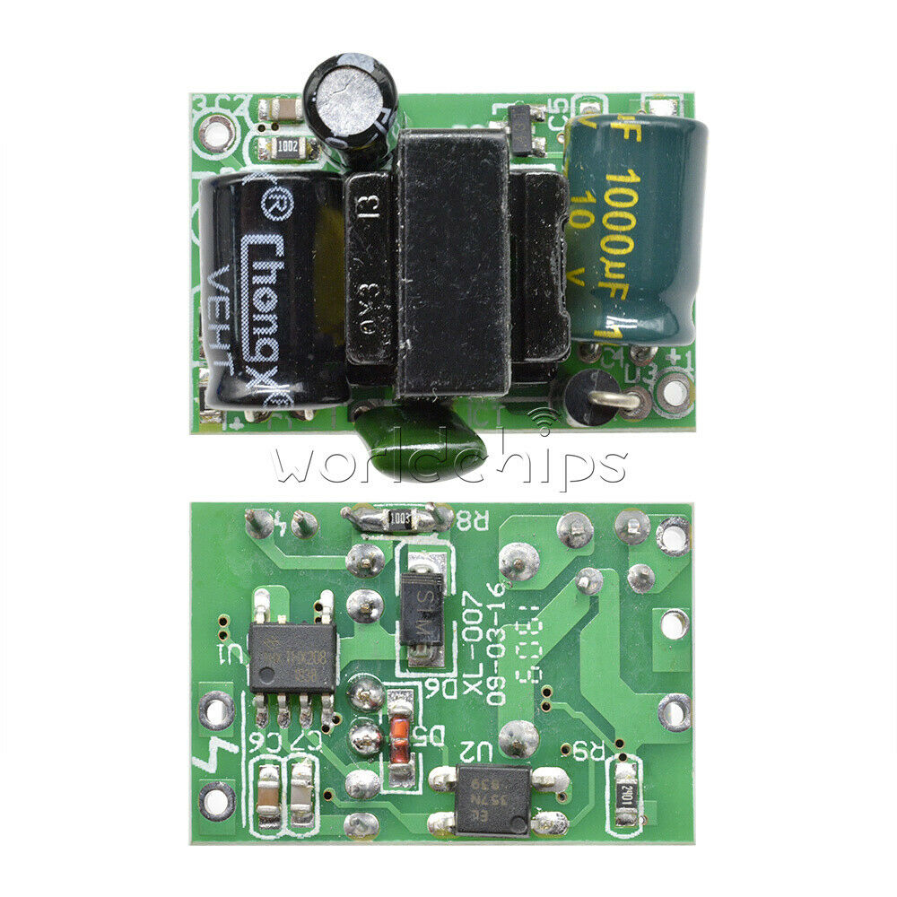 2pcs AC-DC 5V 700mA 3.5W Buck Converter Step Down Power Supply Module F Arduino