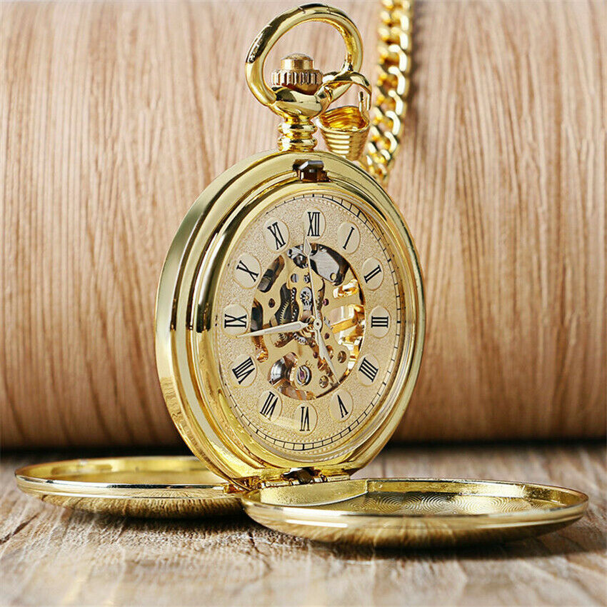 Luxury Personalised Engrave Pocket Watch Birthday, Christmas, Gift For Men Women