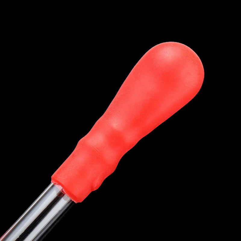10Pcs 10ml 12cmGlass Pipette MedicineLaboratory Dropper Red RubberHead Pip.l8