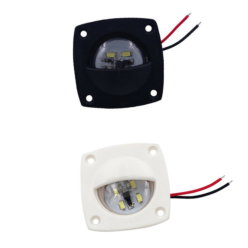 2Pcs Courtesy Light Interior Lights 12V LED Marine Boat Car
