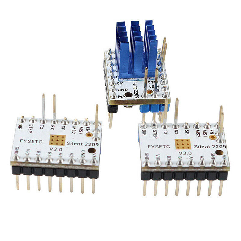4X(3Pcs Stepping Motor Driver TMC2209 V3.0 Stepsticks Mute Driver 256 MicroN5U3)