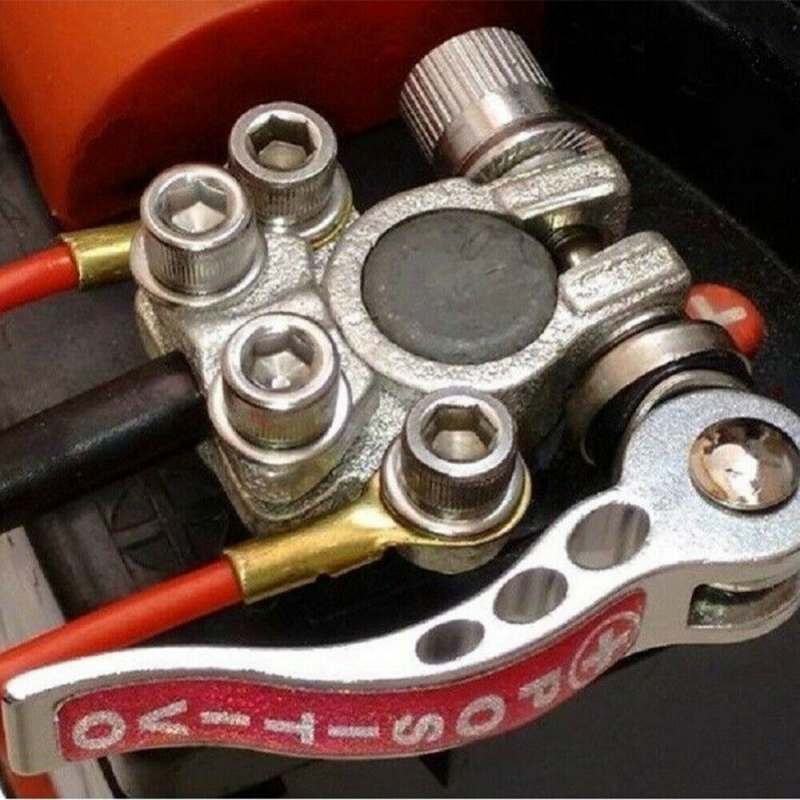 New Tool 2X Battery Terminal Connector Clamp Quick Release Adjustment Disconnect