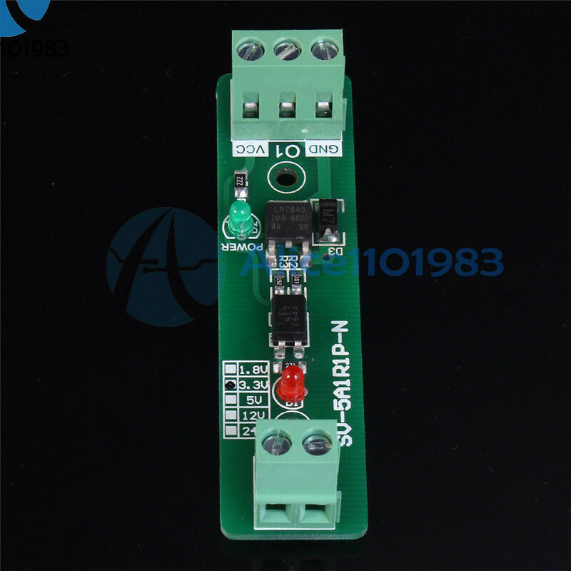 3.3V 1-Channel Relay Driver Module Photoelectric Isolation Input NPN/PNP