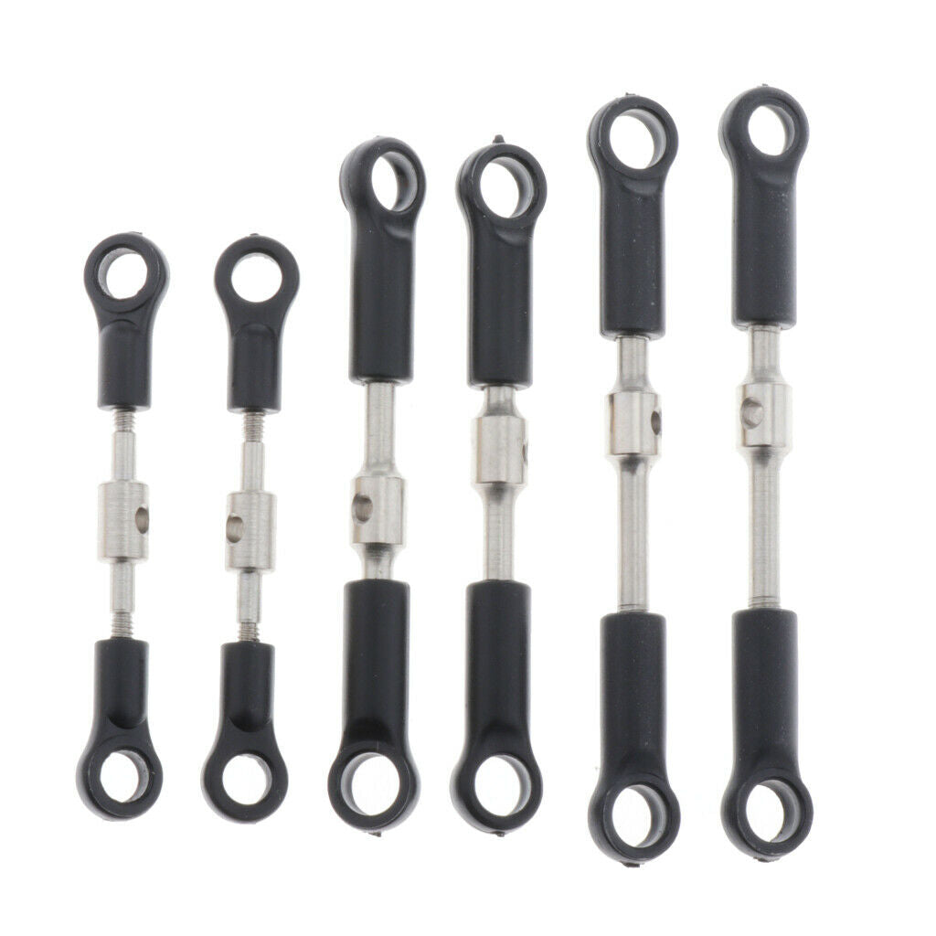 Upgrade Parts 1/14 Servo Link Pull Rods for Wltoys 144001 RC Car Buggy