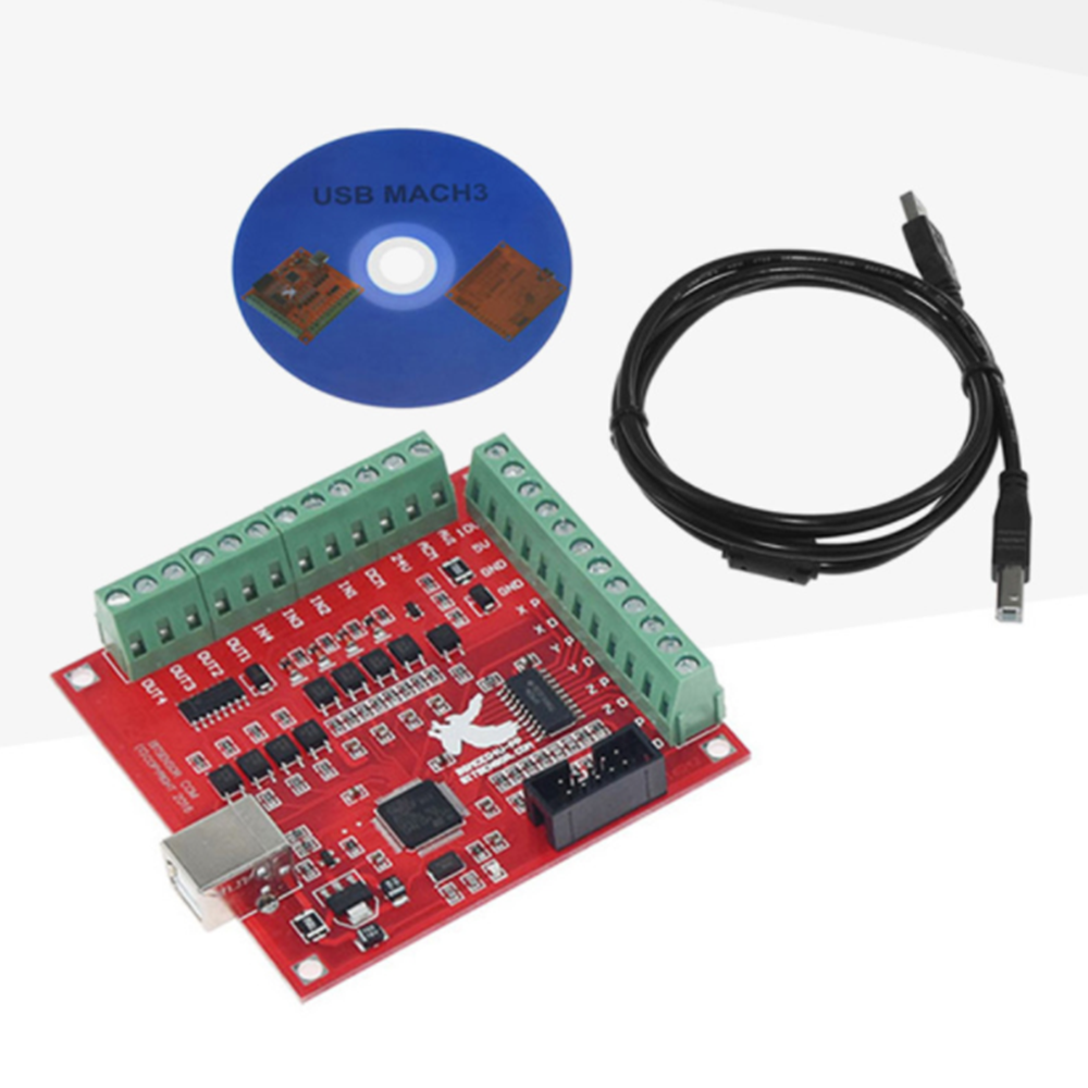 Breakout Board CNC USB MACH3 100Khz 4Axis Interface Driver Motion Driver Board