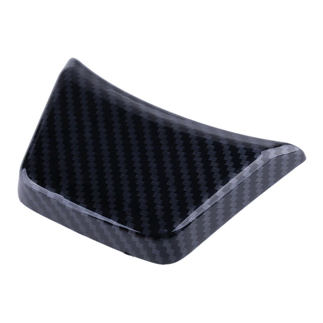 Car Carbon Fiber Style Steering Wheel Switch Trim Fit For Subaru Crosstrek 18-19