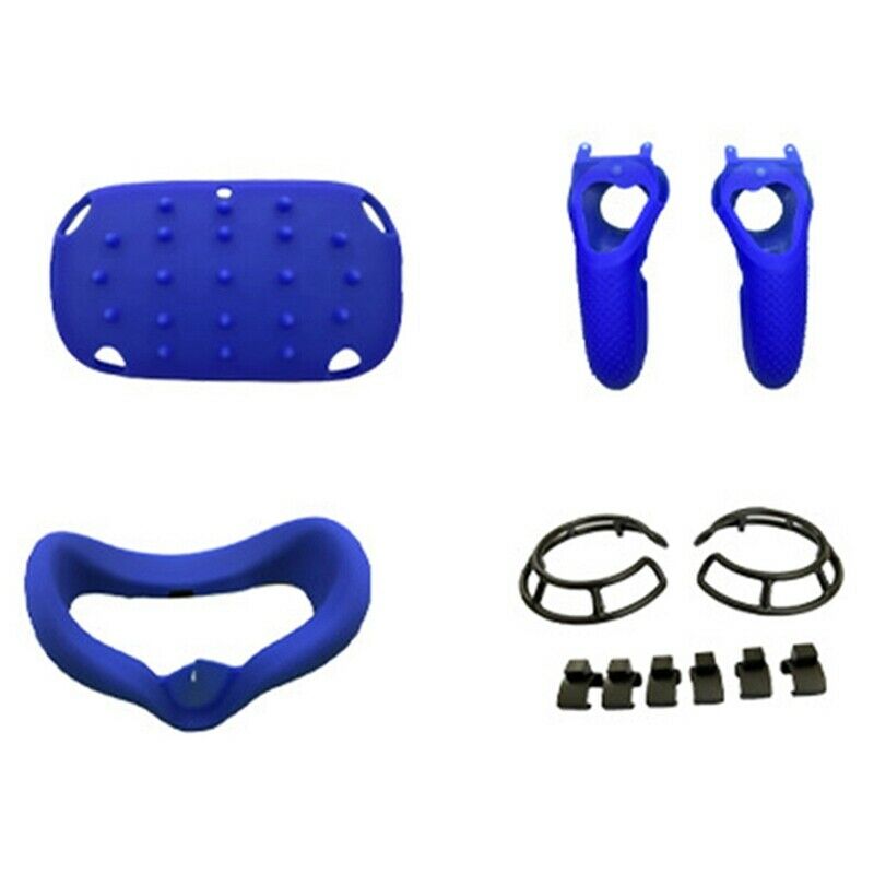 Face Pad,VR Silicone Protective e for Quest Head Cover Controller Grip Skin E7C7