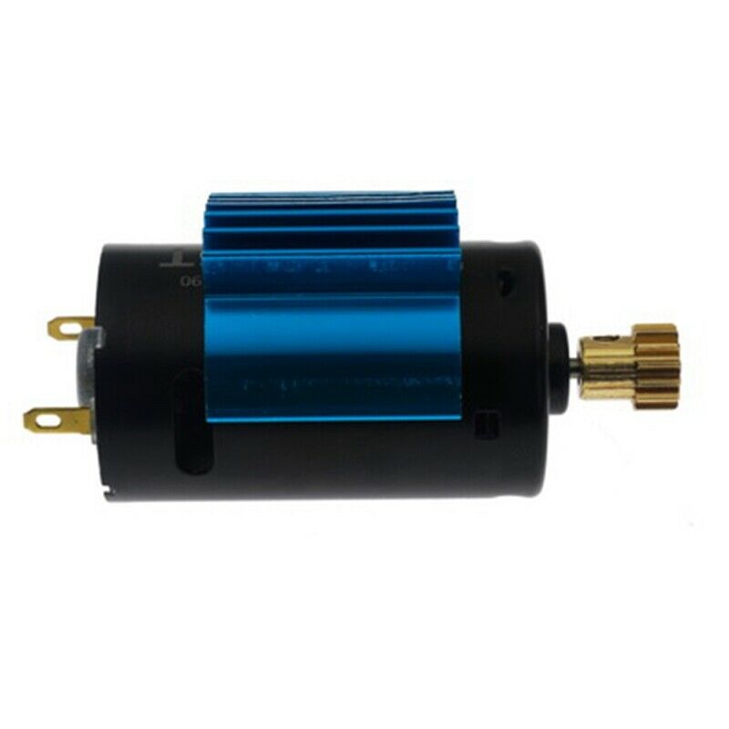 4X(390 Motor with Motor Heatsink Metal Gear Upgrade Parts for MN86 RC Car J2Y7)