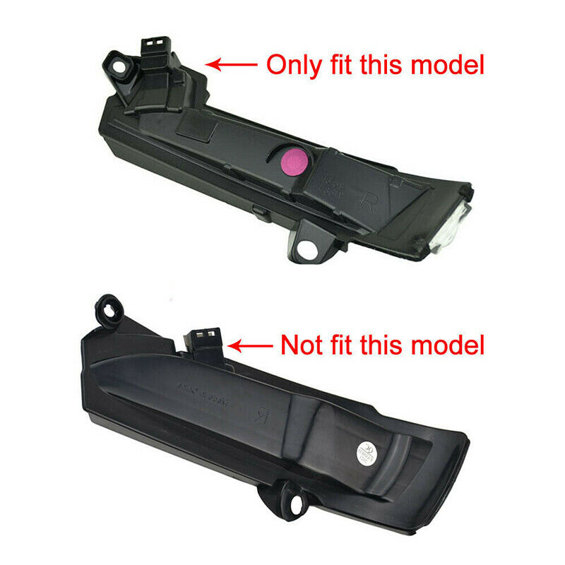 1x Right Side For Ford Fusion 2013-2020 Rear View Mirror Light Trun Singal Lamp