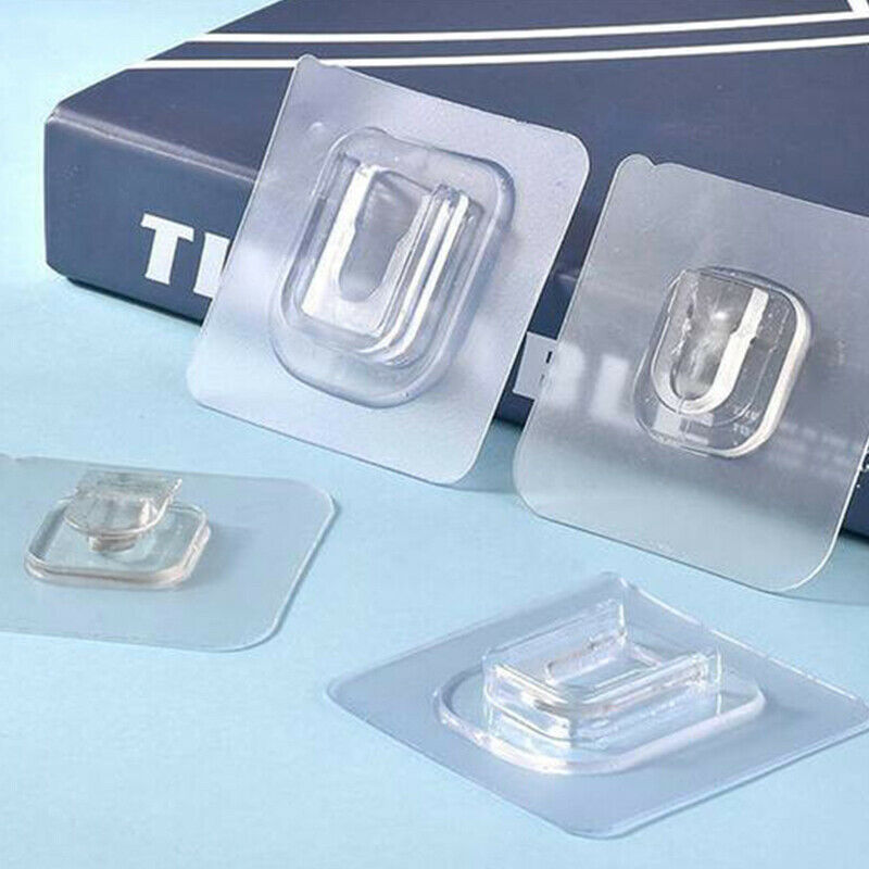 Shop-Story - Easy-Hang' All: Pack Of 10 Brackets Adhesives Multiple Surfaces