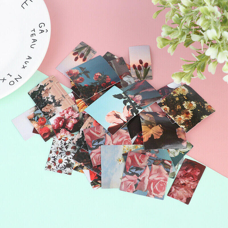 46Pcs/set DIY Decor Stickers Scrapbooking Label Diary Stationery Album St.l8