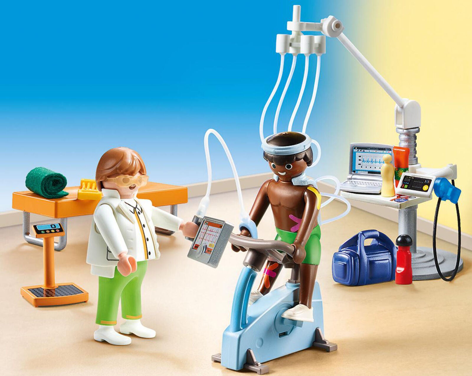 70195 Playmobil City Life Physical Therapist Set inc 39pcs Children Age 4yrs+