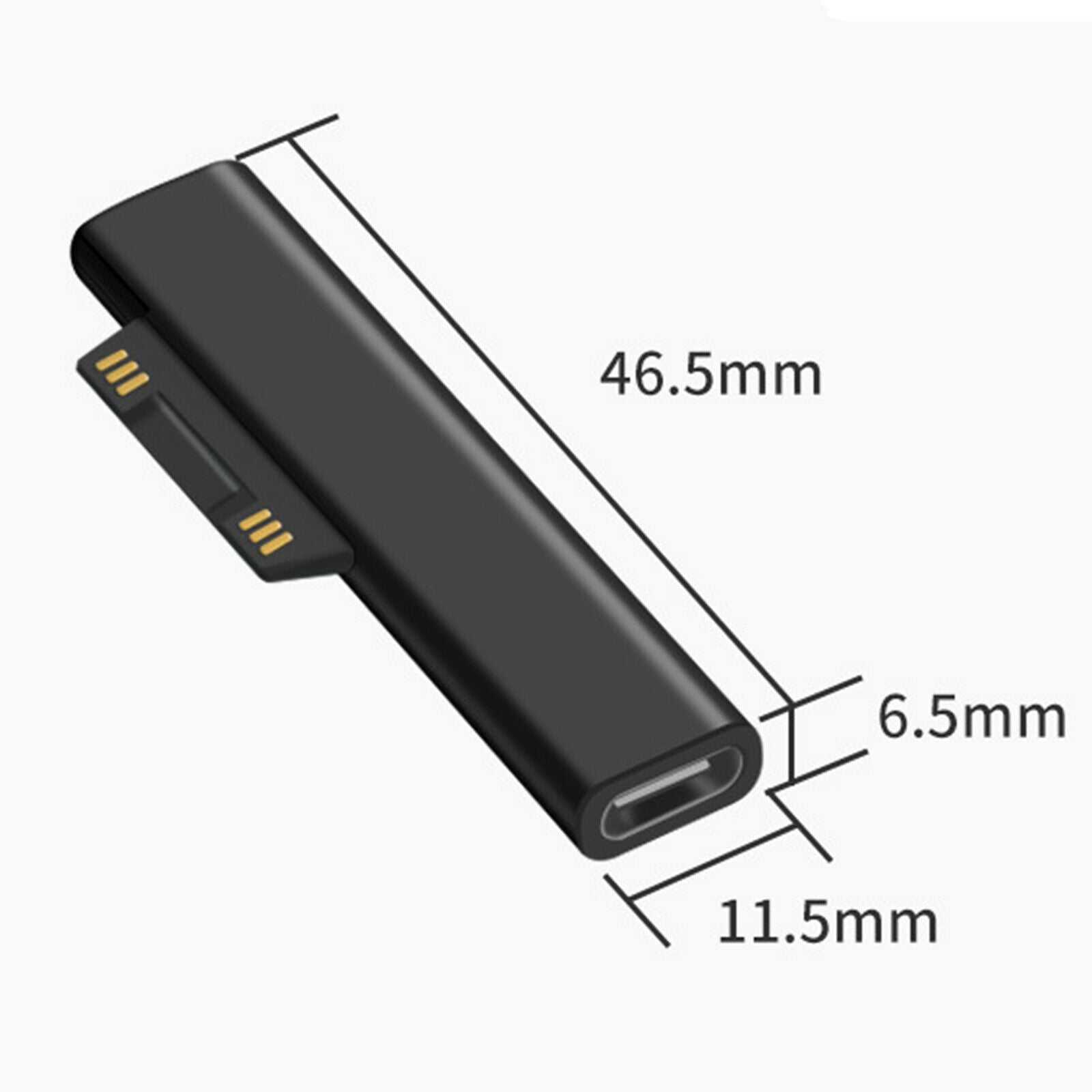 2X 15V/3A PD USB 3.1 Charging Adapter for Microsoft Surface Pro 7/6/5/4/3