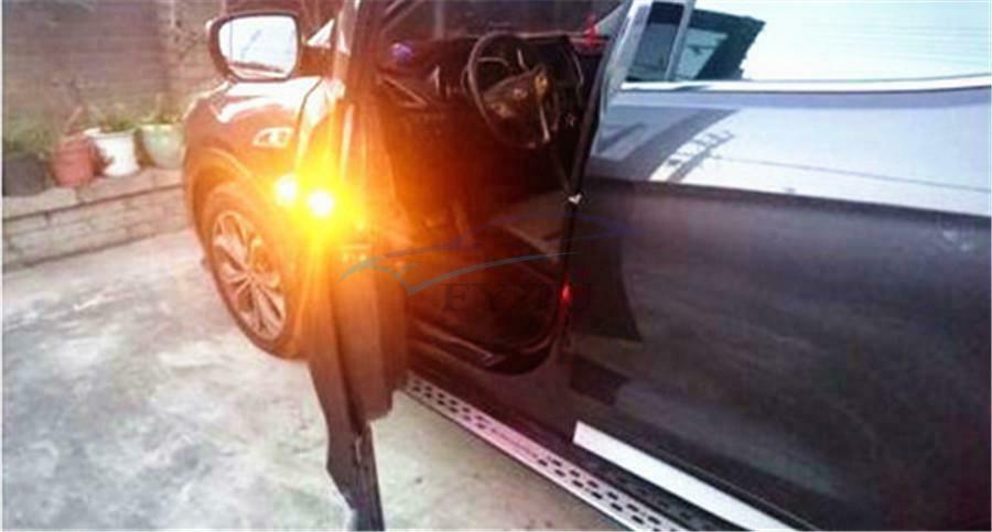 Red LED 6 Seconds Rapid Flash Mode Car Door Anti-collision Warning Alarm Lamp