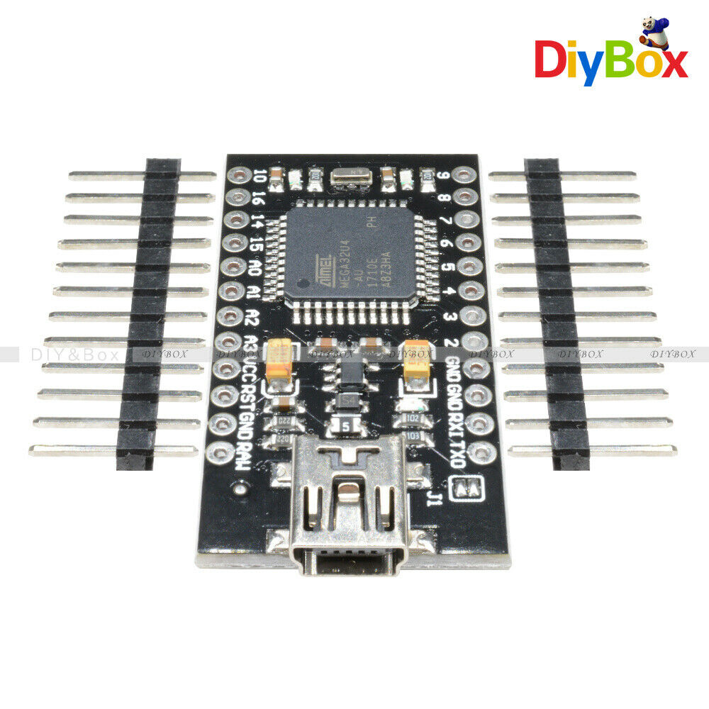 [2PCS] Pro Micro 5V 16MHz ATmega32U4 Replace ATmega328 for Arduino Pro Mini
