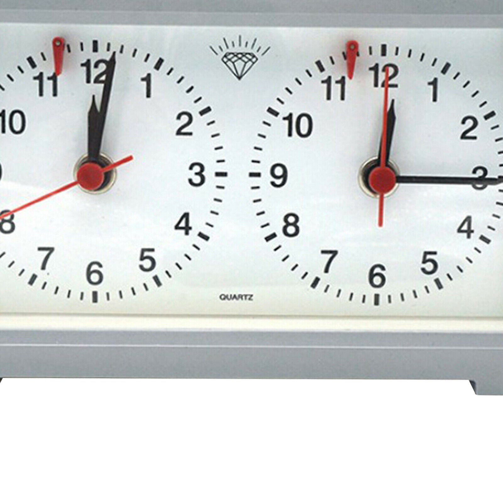 Classic Chess Clock Wind-Up Alarm Timer Chess Board Games Accessories Gray
