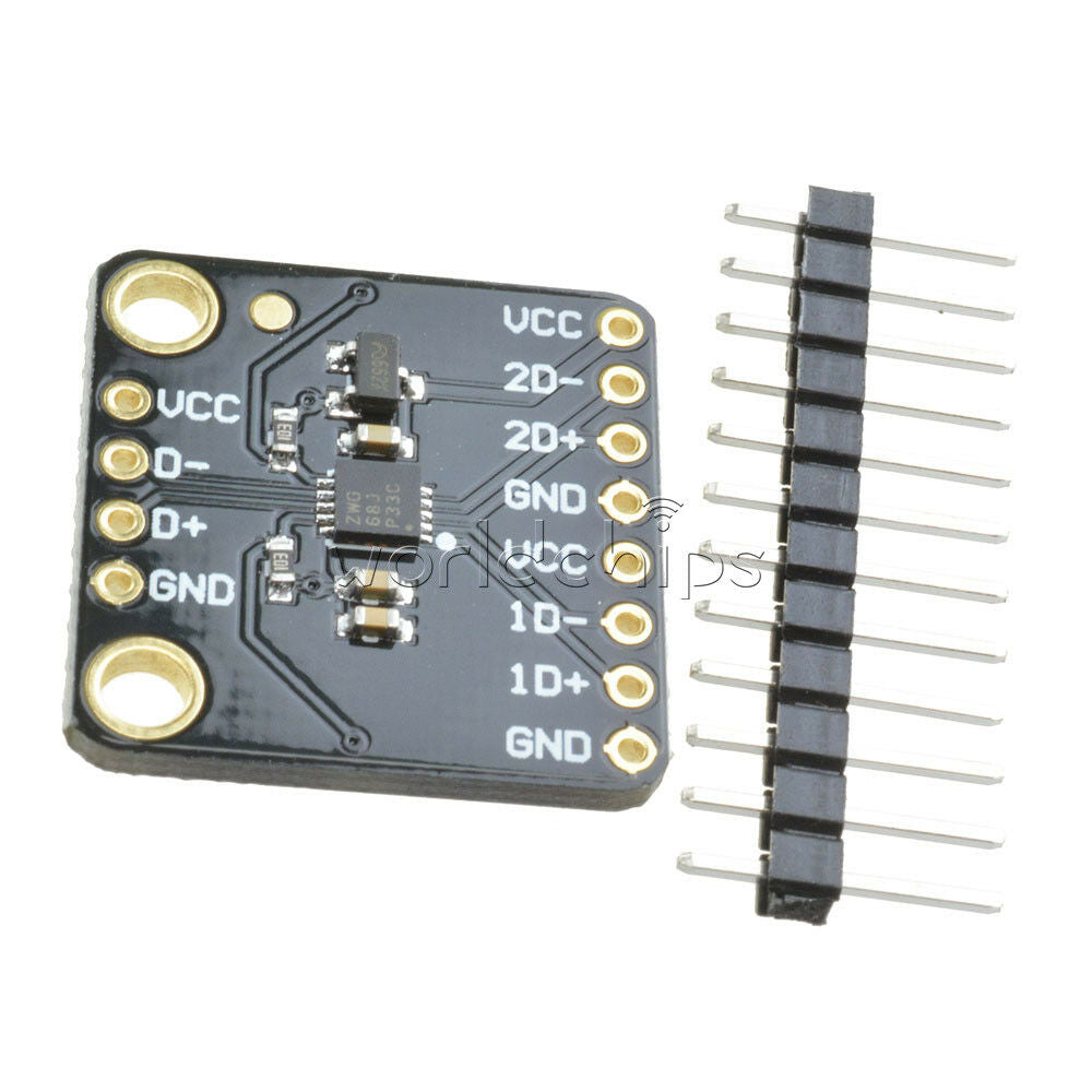 High-Speed USB 2.0 TS3USB221 Multiplexer To Demultiplexer Single Enable Switch