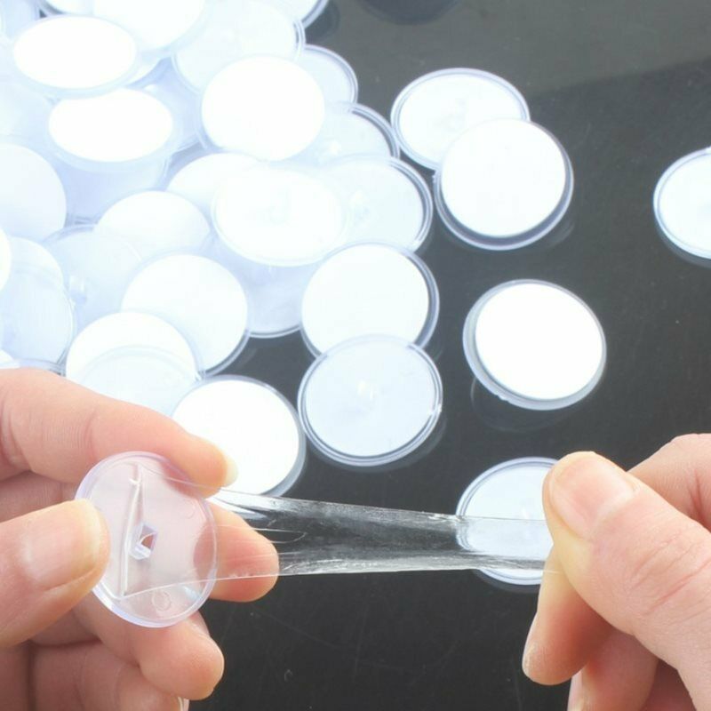 Ceiling Transparent Strong Hook Self Adhesive Seamless Hanging Flag Hooks.l8