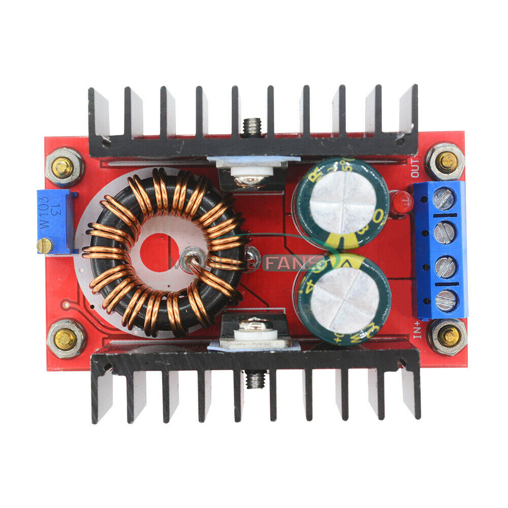 120W DC-DC Adjustable Boost Converter 10-32V to 35-60V Step Up Power Supply