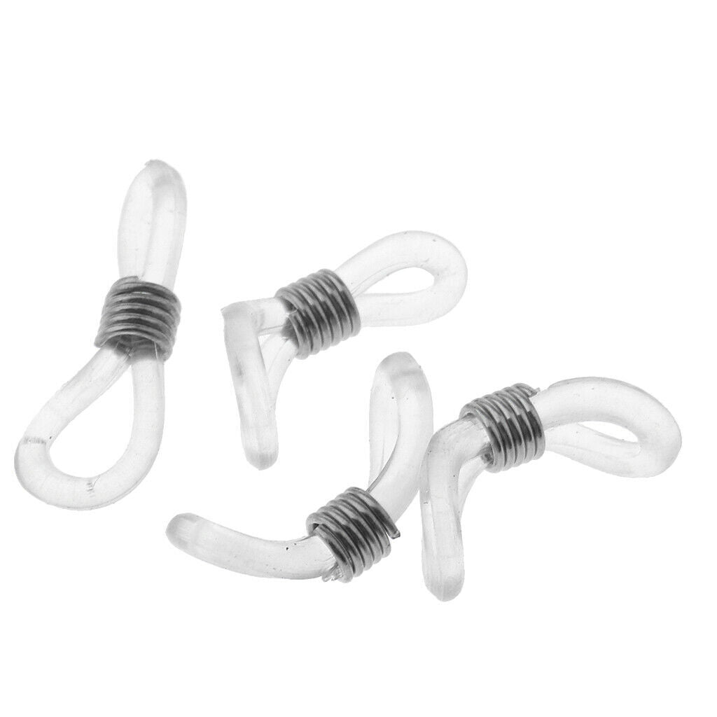 40pcs New Handmade Eyeglasses Holder Both Looped Rubber Ends Cord Connector
