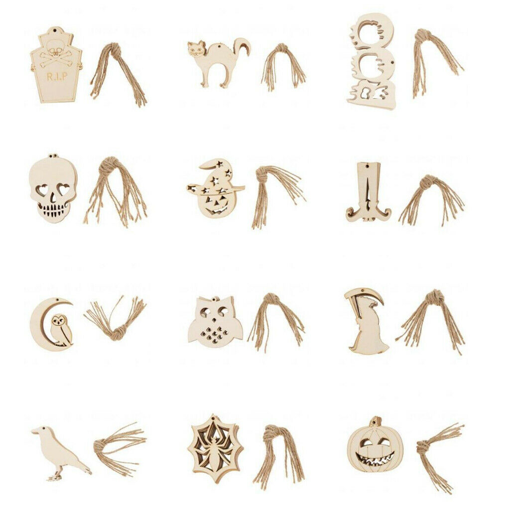 10 Pieces Help Me Shape Wooden Pieces Labels Pendents Hanging Gift Tags