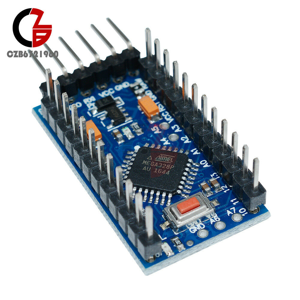 2PCS New Pro Mini Atmega328 3.3V 8M Replace ATmega128 Arduino Compatible Nano