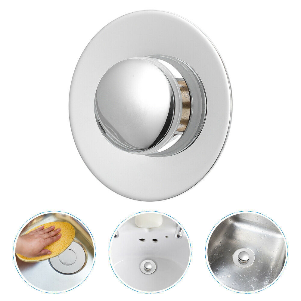 Suit for Bathroom and Kitchen Wash Basins Durable Drain Filter Drain Plug 1Pack