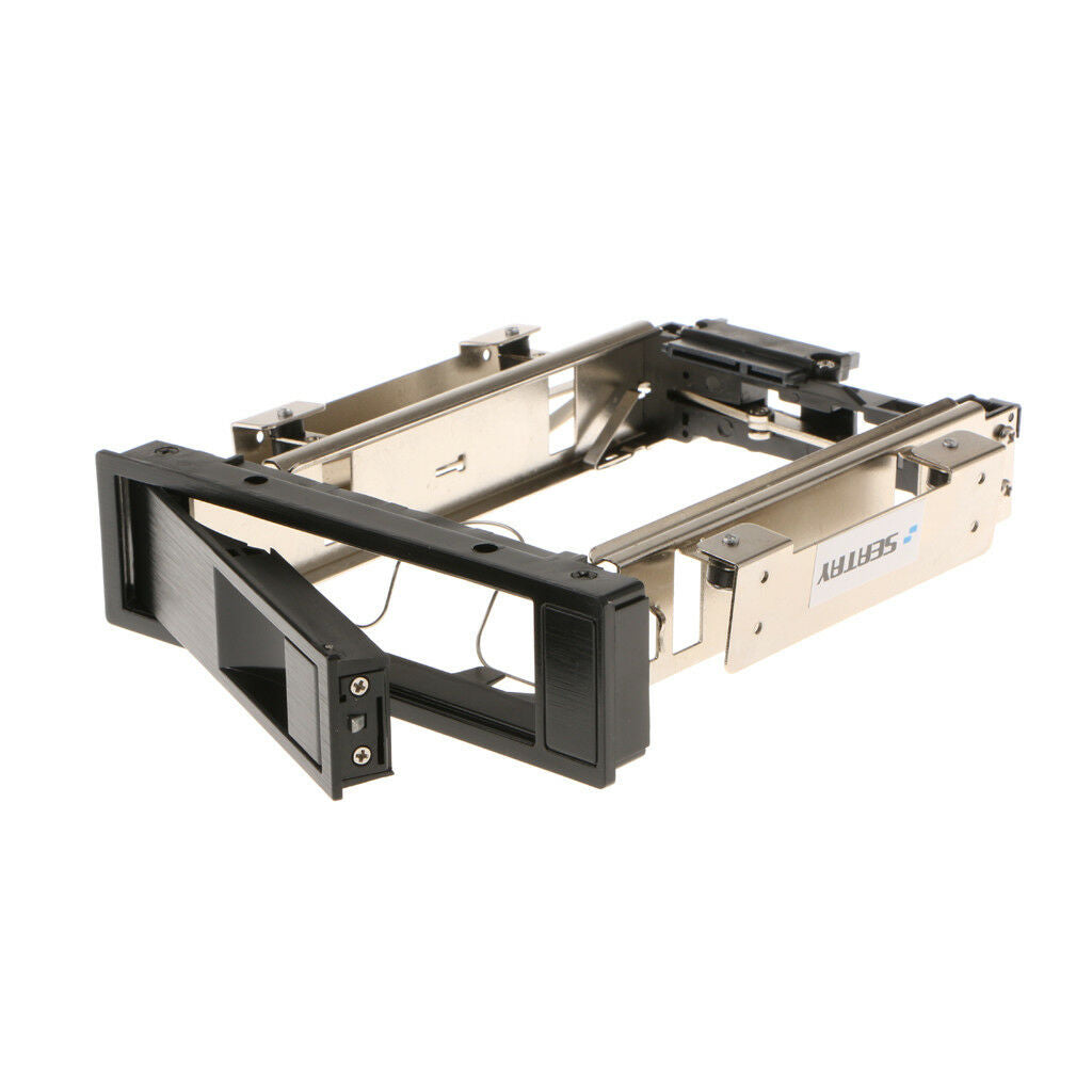 5.25" Tray-Less SATA Mobile Rack for 1 x 3.5" HDD Enclosure Hot-swap Dock