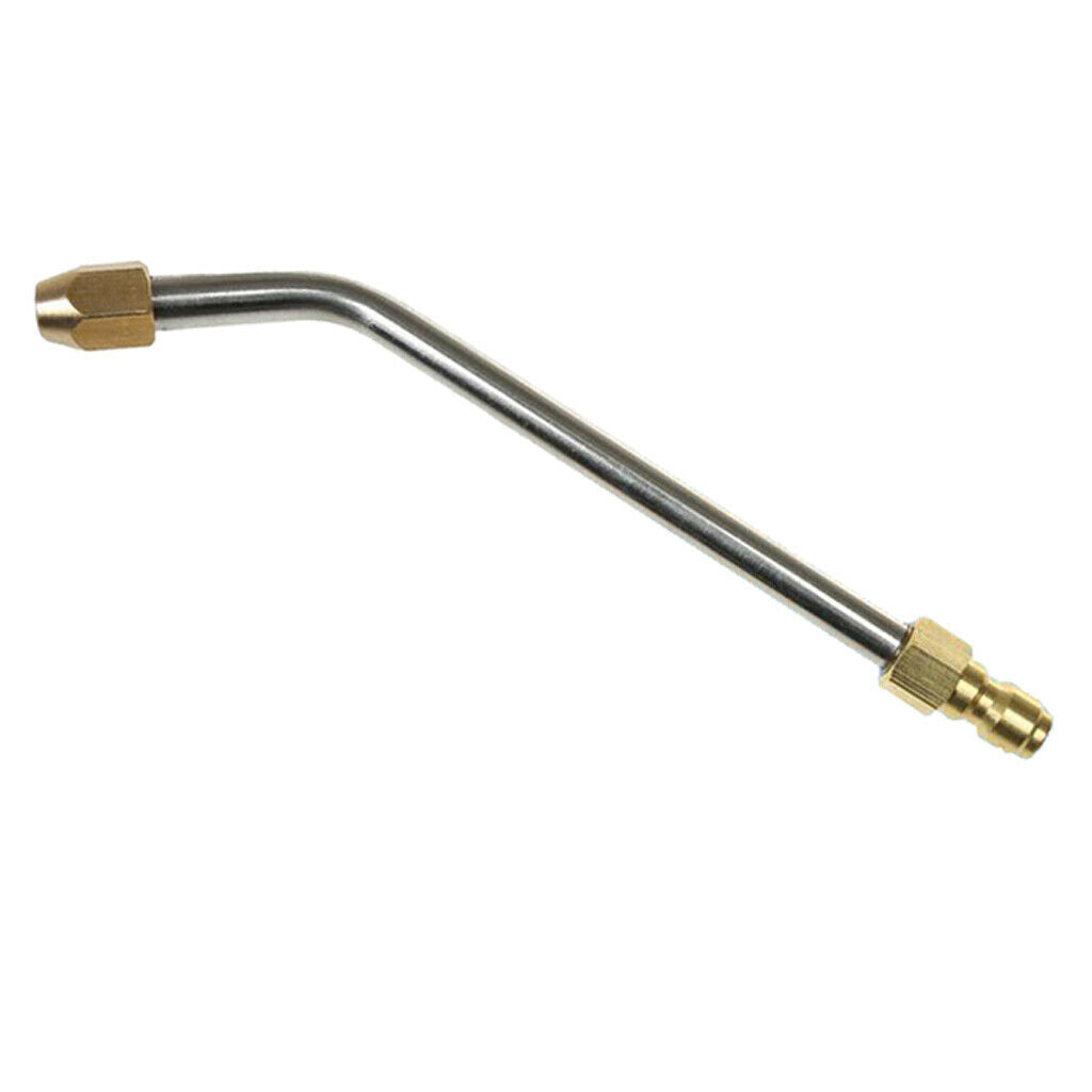 3pcs Stainless Steel Pressure Washer Nozzle Lance Metal Pole 1/4 Inch Connect