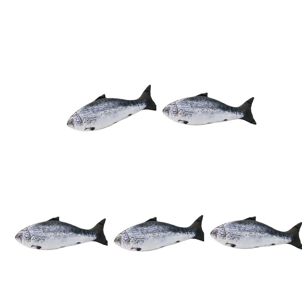 5Pieces Cat Electric Fish Interactive Toys Cat Kicker Exercise Pet Cat