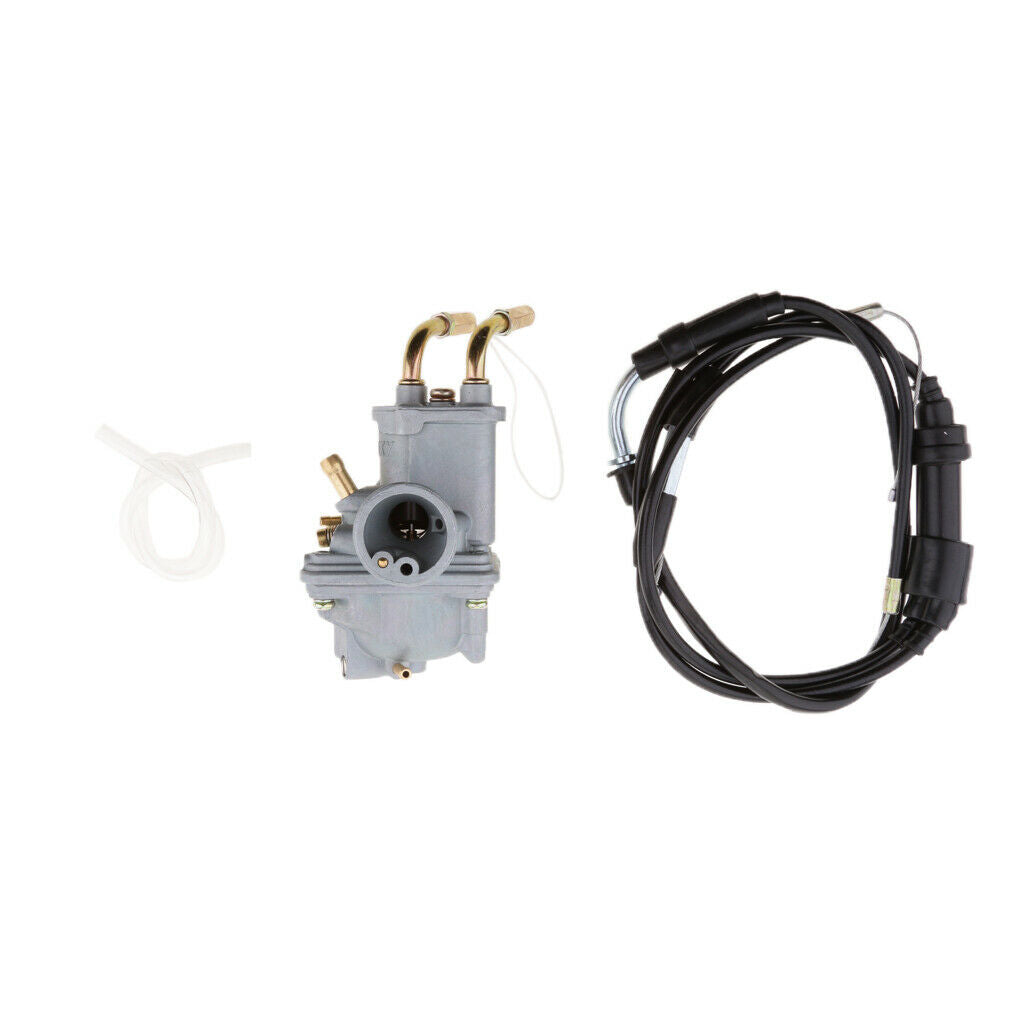 Carburetor & Throttle Gas Cable for Yamaha PW 50 Y ZINGER Carb 1981-2002