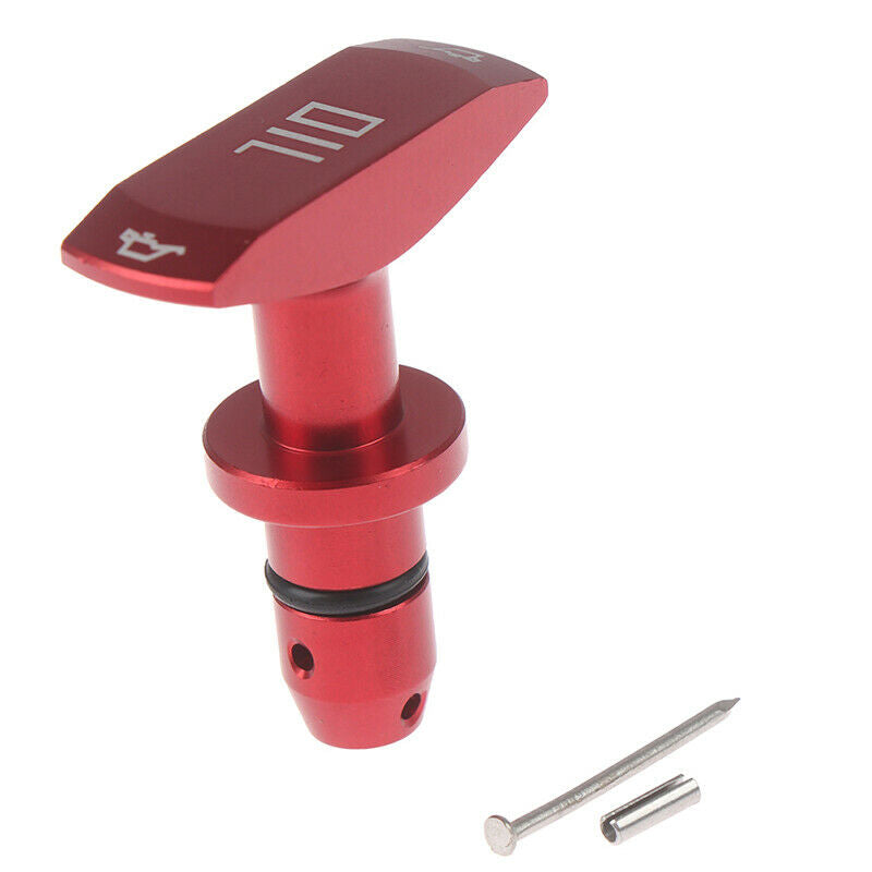 RED 1999-2011 Billet Oil Dipstick Handle Dip Stick for Mustang GT V8 GT500.ABDA