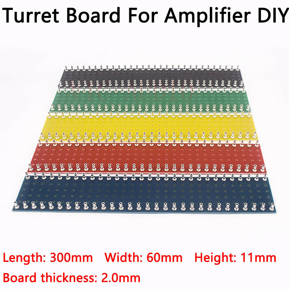 New Turret Board Loaded with 60 Turrets 300*60*2mm Aduio Tube Amplifier Kit DIY