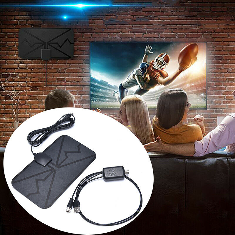 4K DVB-T2 TV Antenna-Upgraded HDTV Indoor Digital Amplified TV AntennasBDAU