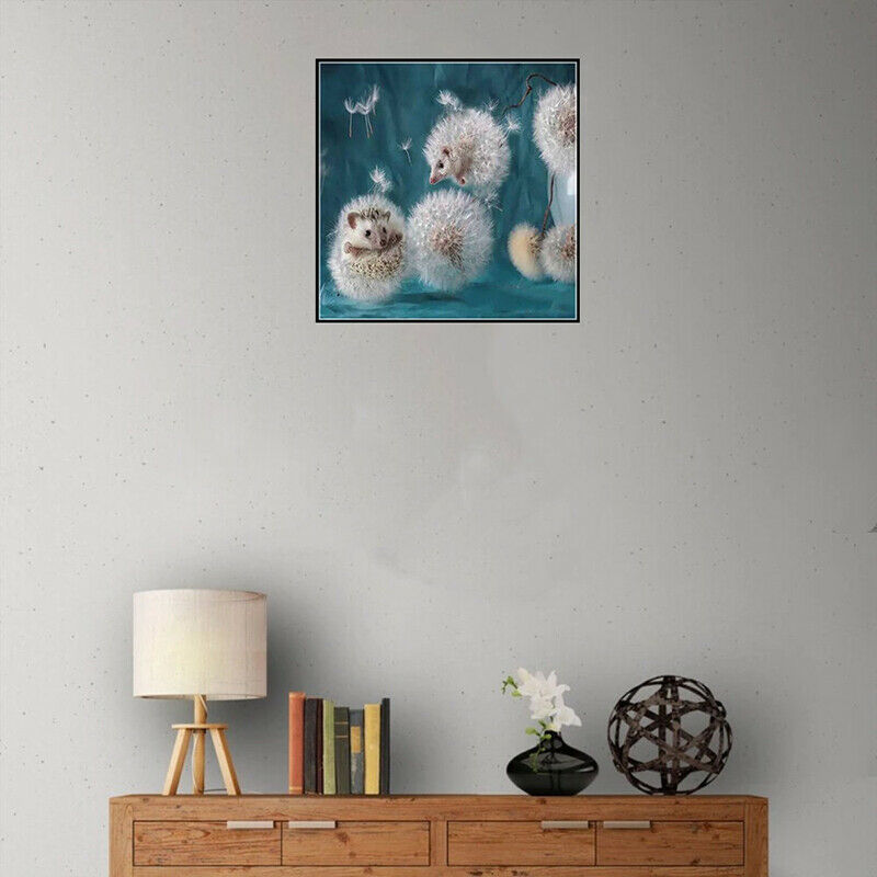 Hedgehog 5D Diamond Painting Full Drill Embroidery Cross Stitch Art Craft Kit HN