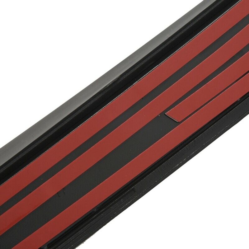 2Pcs Gloss Black Rear Side Wing Roof Spoiler Cover Stickers Trim For Touareg 2S5