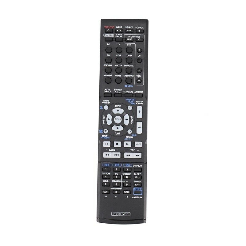 Axd7534 New Remote Control For Pioneer Av Receiver Home Theater Axd7534 Vsx-81Q3