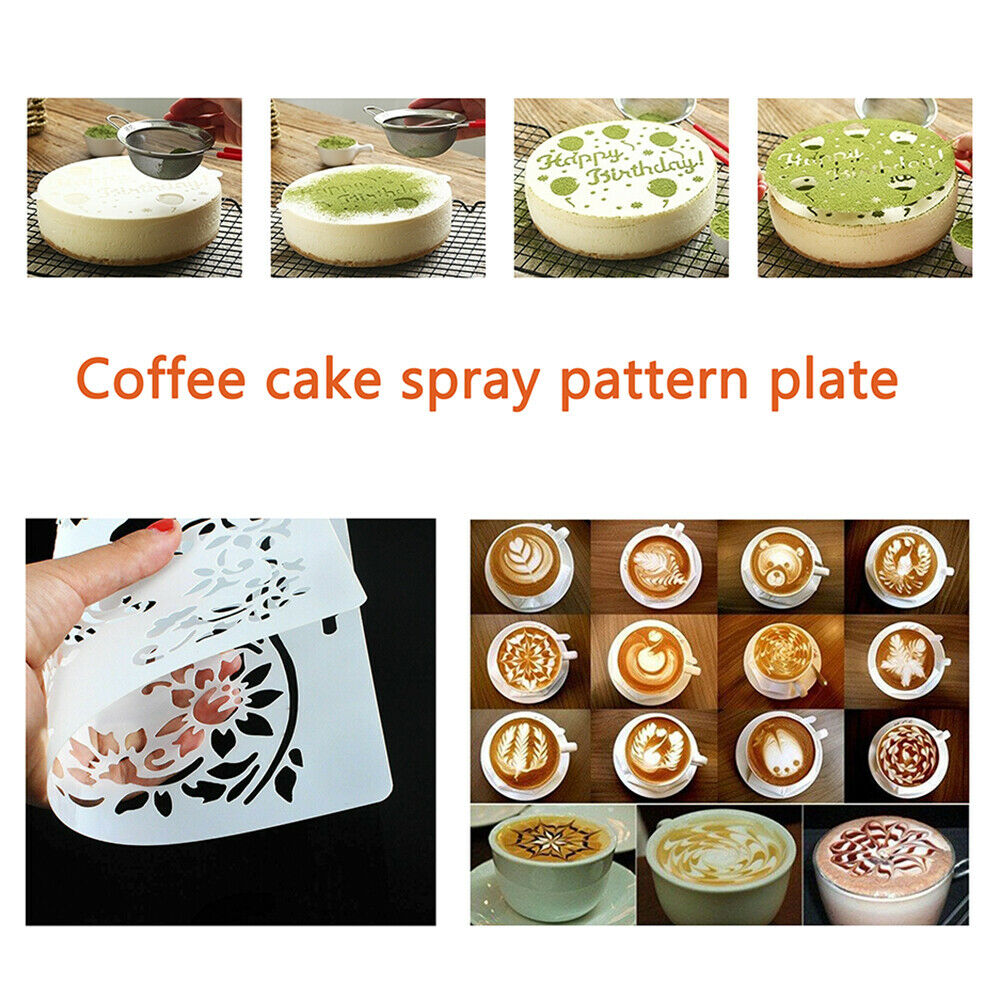 Funny Fondant Cake Decorating Lace Stencil Mould Border Icing Molds Tools