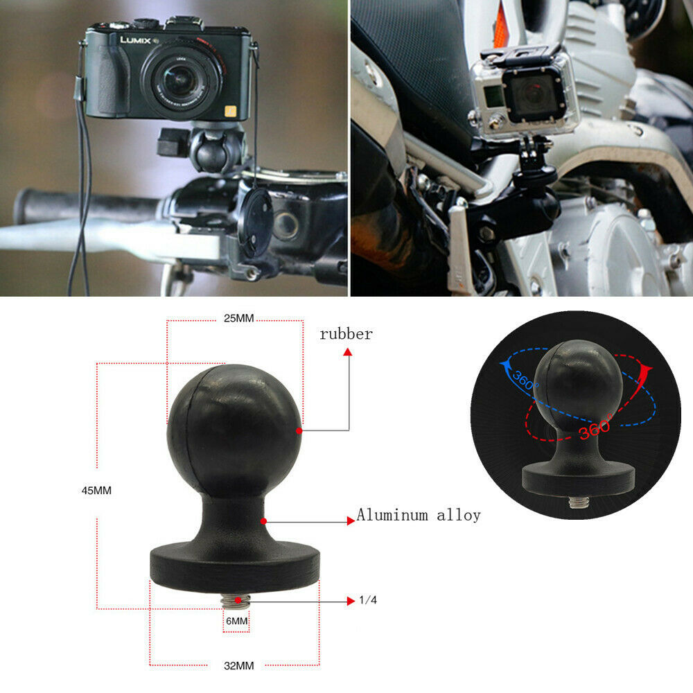 Motorcycle Bike Camera Ball Head Bicycle Riding Video Camera Cloud Billiard Head